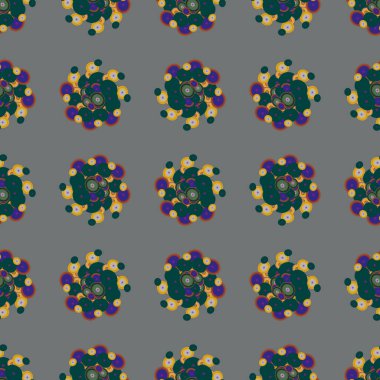 soyut geometrik renkli Dikişsiz desen arka plan için vektör çizim