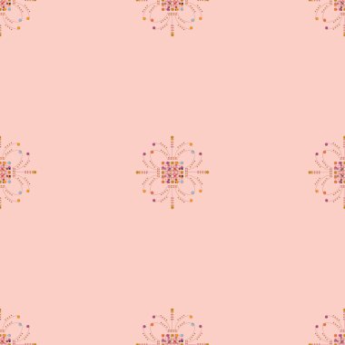 Vintage seamless modeli, vektör çizim 