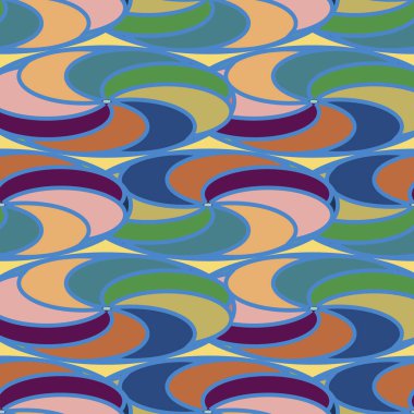 soyut geometrik renk desenli vektör çizimi