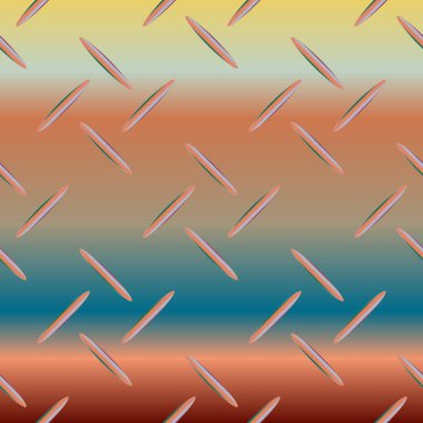 Oluklu metal, Dikişsiz desen vektör çizim.