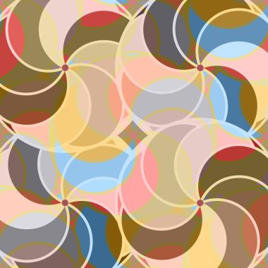 soyut geometrik renk desenli vektör çizimi