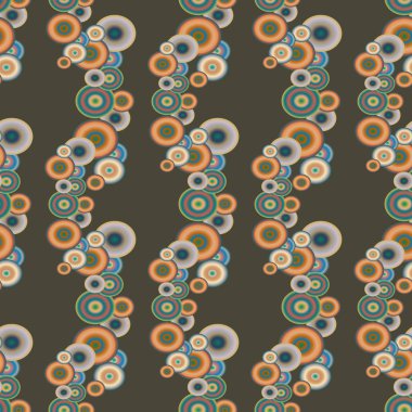 soyut geometrik renkli Dikişsiz desen arka plan için vektör çizim