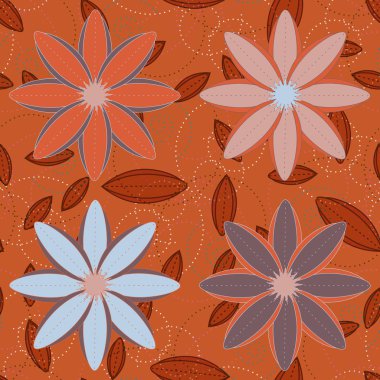 vektör çizim arka planı için seamless modeli   