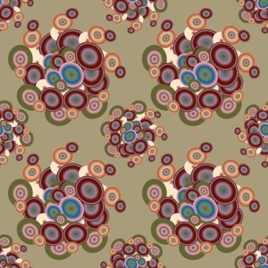 soyut geometrik renkli Dikişsiz desen arka plan için vektör çizim