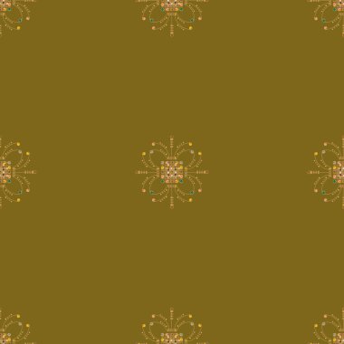 Vintage seamless modeli, vektör çizim 