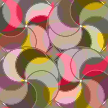 soyut geometrik renk desenli vektör çizimi