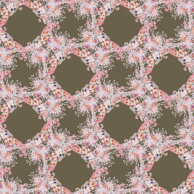 Soyut geometrik Dikişsiz desen tasarım çalışmaları için.