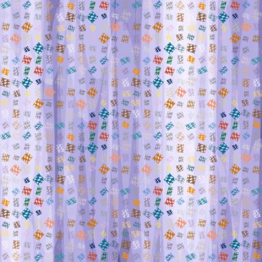 soyut geometrik renkli Dikişsiz desen arka plan için vektör çizim