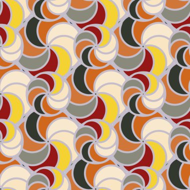 soyut geometrik renk desenli vektör çizimi