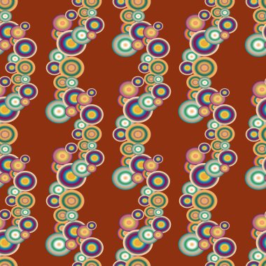 soyut geometrik renkli Dikişsiz desen arka plan için vektör çizim