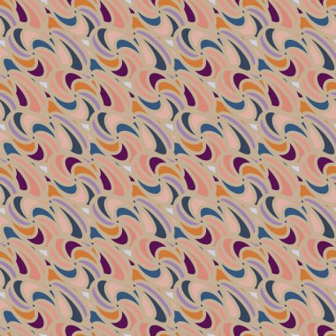 soyut geometrik renk desenli vektör çizimi