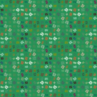 soyut geometrik renkli Dikişsiz desen arka plan için vektör çizim