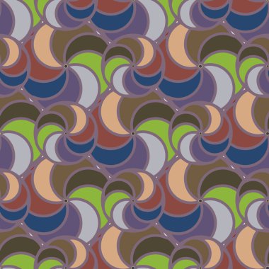 soyut geometrik renk desenli vektör çizimi