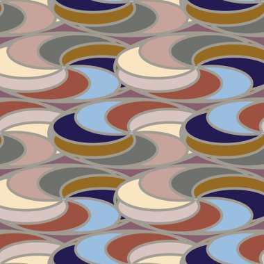 soyut geometrik renk desenli vektör çizimi