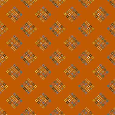  soyut çiçek geometrik Dikişsiz desen arka planı için