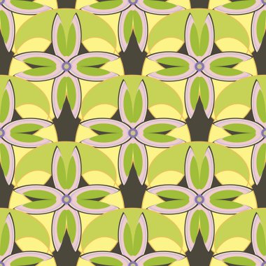 Sorunsuz çiçek desenli arka plan.