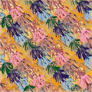 soyut dikişsiz desen, vektör illüstrasyonu