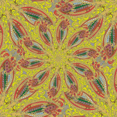 Soyut geometrik Dikişsiz desen tasarım çalışmaları için.