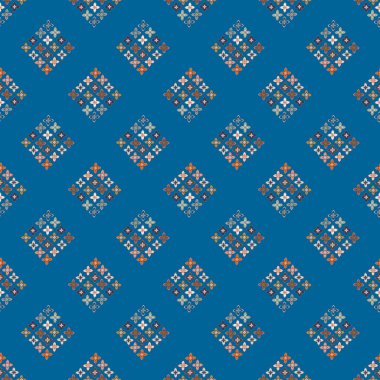  soyut çiçek geometrik Dikişsiz desen arka planı için