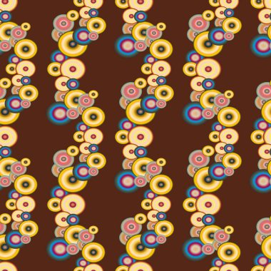 soyut geometrik renkli Dikişsiz desen arka plan için vektör çizim