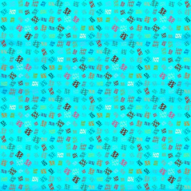 soyut geometrik renkli Dikişsiz desen arka plan için vektör çizim