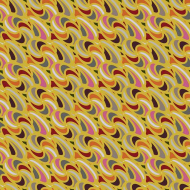 soyut geometrik renk desenli vektör çizimi