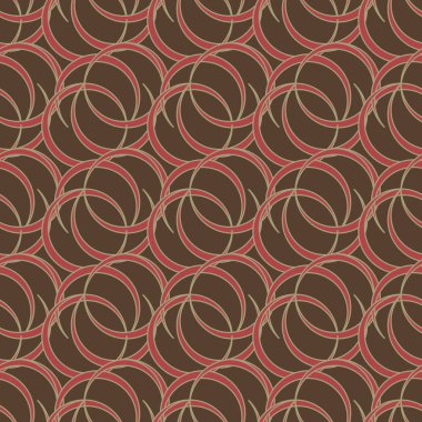 Daireler için arka plan ile Seamless modeli. vektör çizim