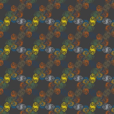 Soyut geometrik renkli seamless modeli, arka plan