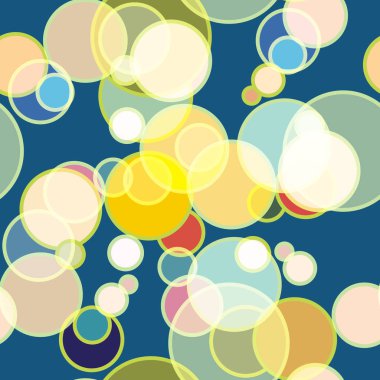 Daireler ile sorunsuz arka plan