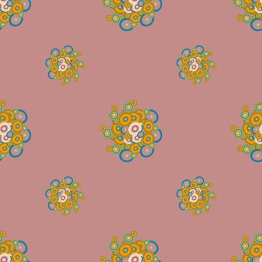 soyut geometrik renkli Dikişsiz desen arka plan için vektör çizim