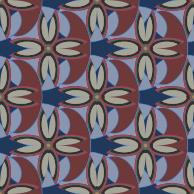 Sorunsuz çiçek desenli arka plan.