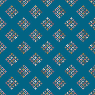  soyut çiçek geometrik Dikişsiz desen arka planı için