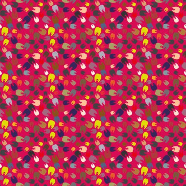 Çok renkli diş parlak Dikişsiz desen arka planı için.