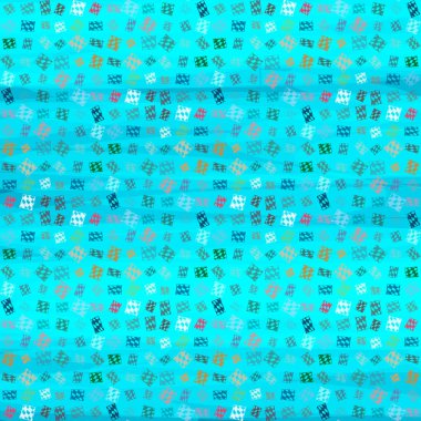 soyut geometrik renkli Dikişsiz desen arka plan için vektör çizim