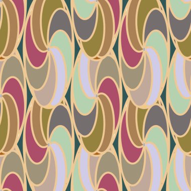 soyut geometrik renk desenli vektör çizimi