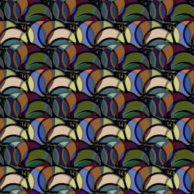 soyut geometrik renk desenli vektör çizimi