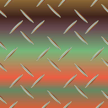 Oluklu metal, Dikişsiz desen vektör çizim.