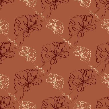 Renkli Yay ve kurdeleler sorunsuz desenli arka.