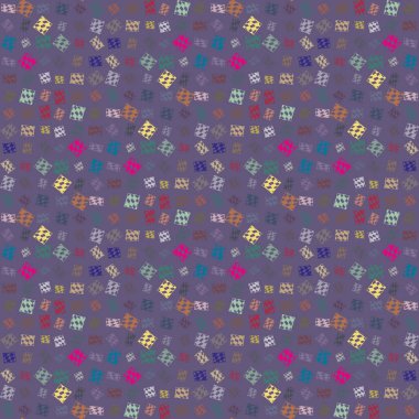 soyut geometrik renkli Dikişsiz desen arka plan için vektör çizim