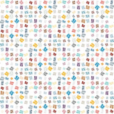 soyut geometrik renkli Dikişsiz desen arka plan için vektör çizim