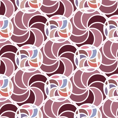 soyut geometrik renk desenli vektör çizimi