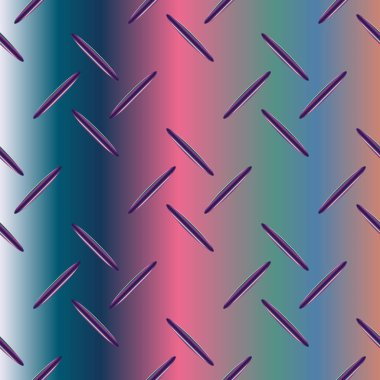 Oluklu metal, Dikişsiz desen vektör çizim.