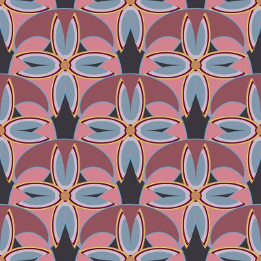 Sorunsuz çiçek desenli arka plan.