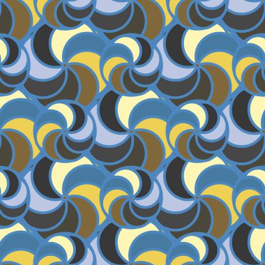 soyut geometrik renk desenli vektör çizimi