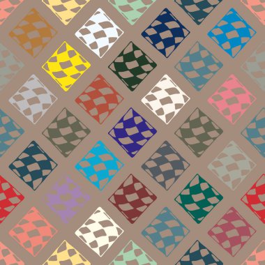 soyut dikişsiz desen, vektör illüstrasyonu