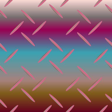 Oluklu metal, Dikişsiz desen vektör çizim.