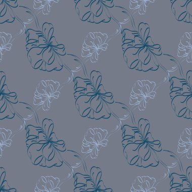 Renkli Yay ve kurdeleler sorunsuz desenli arka.