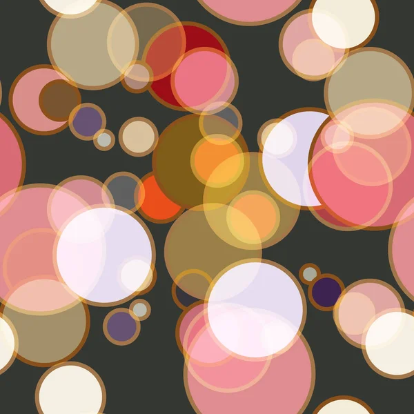 Daireler ile sorunsuz arka plan