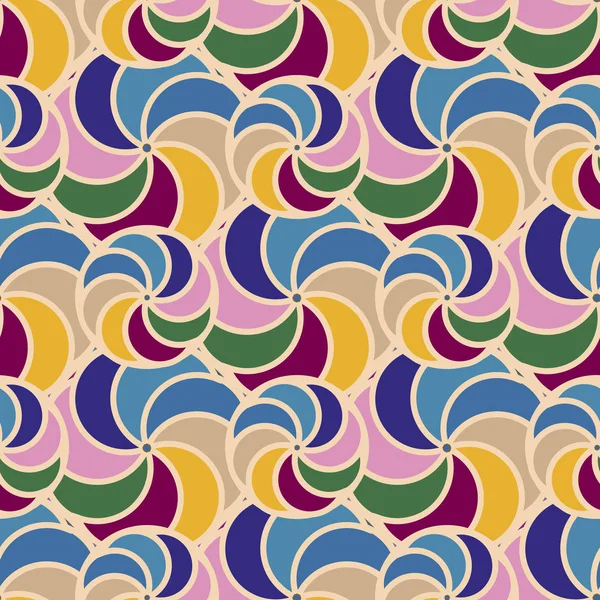 soyut geometrik renk desenli vektör çizimi