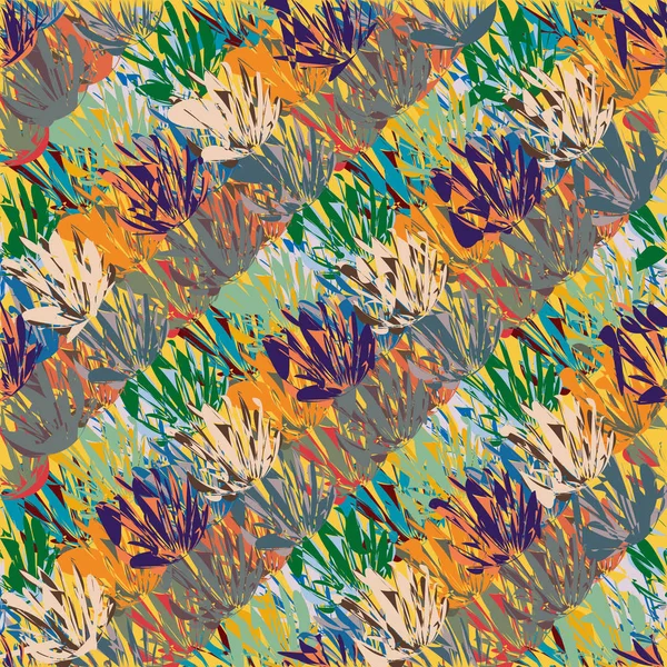 soyut dikişsiz desen, vektör illüstrasyonu